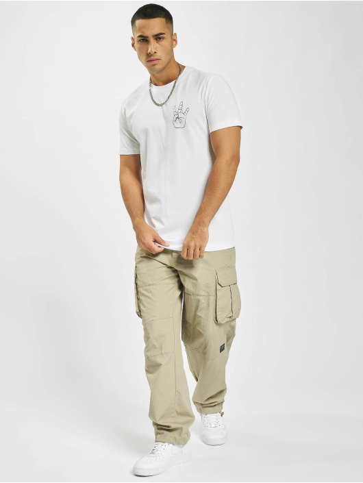 Mister Tee T-Shirt Westside blanc
