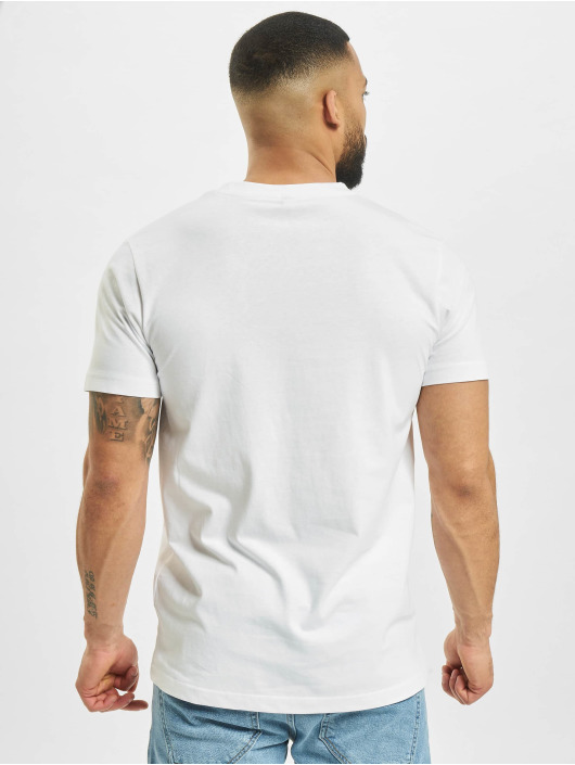 Mister Tee T-Shirt A Burger blanc