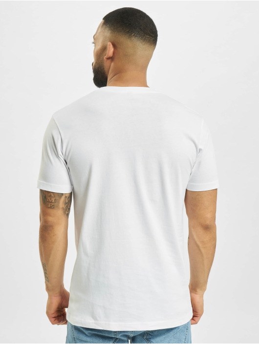 Mister Tee T-Shirt Weekend Wolf blanc