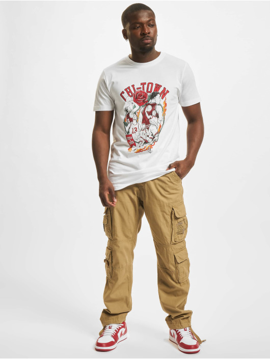 Mister Tee T-Shirt Chi-Town Player blanc