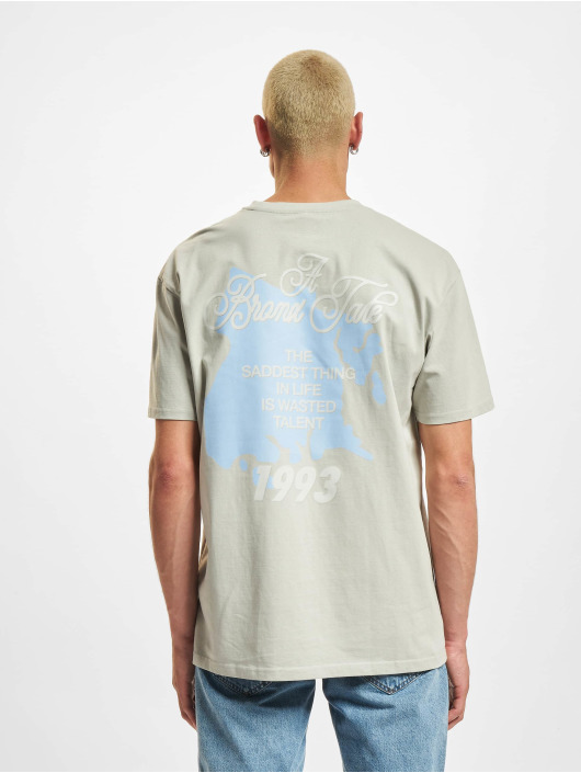 Mister Tee T-Shirt Bronx Tale Oversize grau