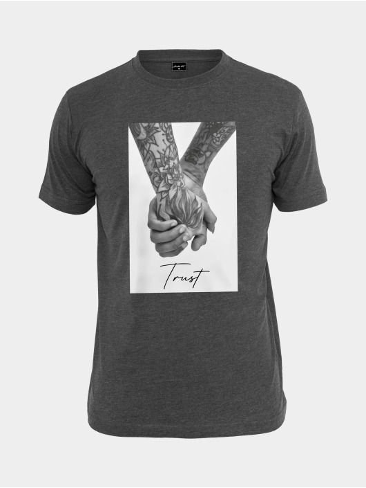 Mister Tee T-Shirt Trust 2.0 grau