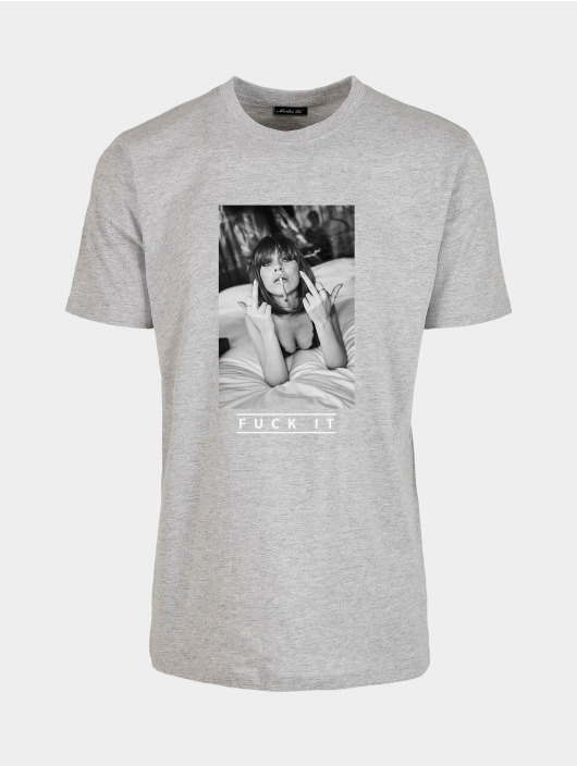 Mister Tee T-Shirt Fuck It 2.0 grey