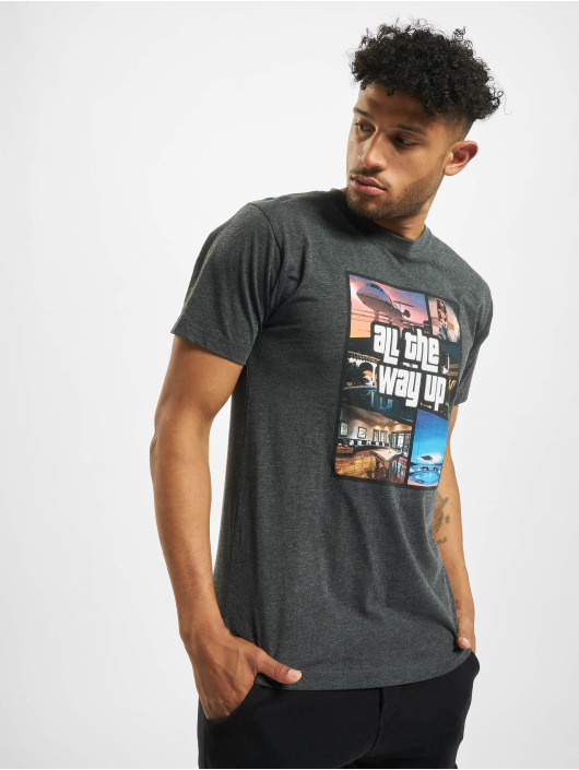 Mister Tee T-Shirt All The Way Up Mashup gris