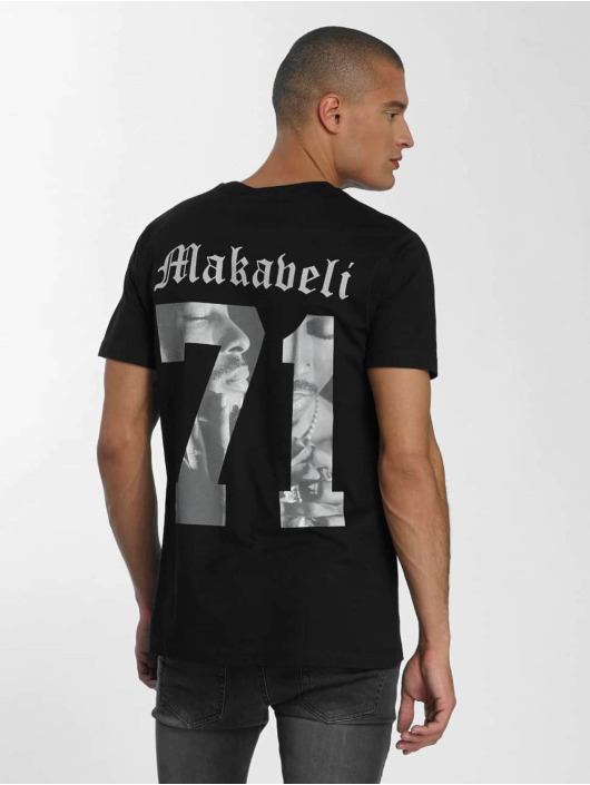 Mister Tee T-Shirt Tupac Makaveli noir