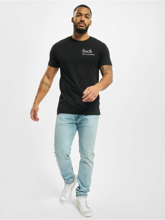 Mister Tee T-Shirt Fck noir