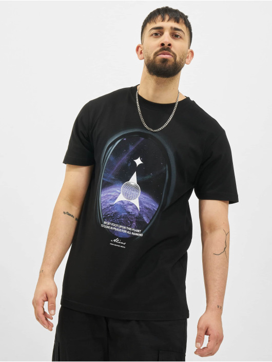 Mister Tee T-Shirt Alien Planet noir