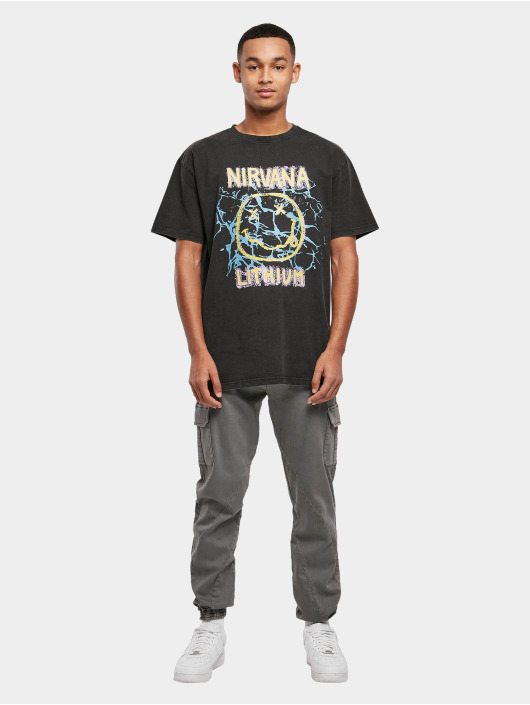 Mister Tee T-Shirt Lithium Oversize noir