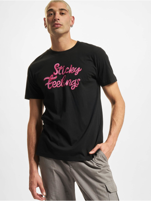 Mister Tee T-Shirt Sticky Feelings noir