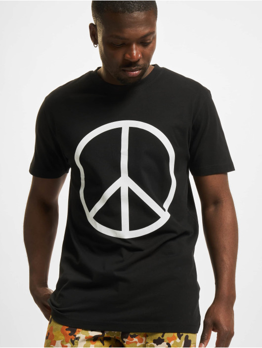 Mister Tee T-Shirt Peace noir