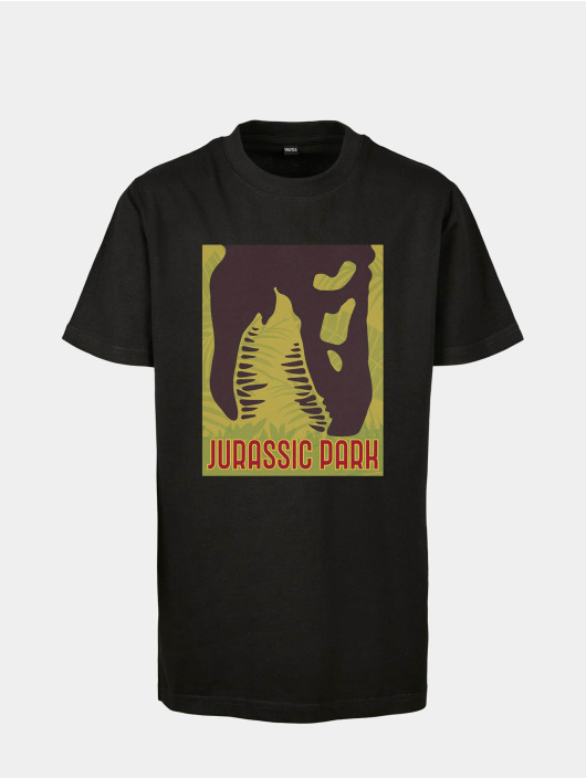 Mister Tee T-Shirt Jurassic Park Big Logo noir