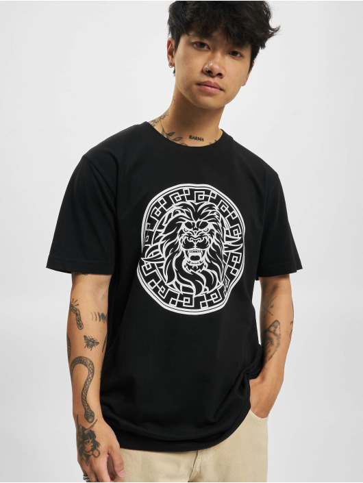 Mister Tee T-Shirt Lion Face noir