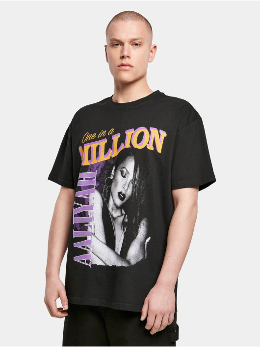 Mister Tee T-Shirt Aaliyah One In A Million Oversize noir