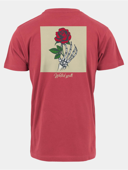 Mister Tee T-Shirt Wasted Youth rouge