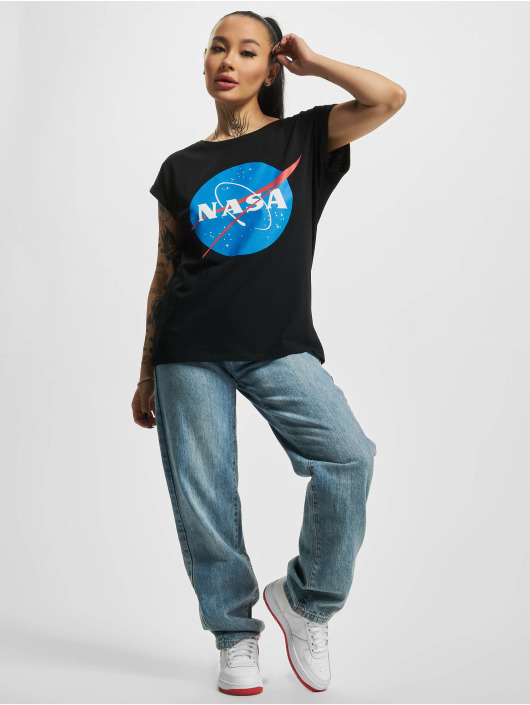 Mister Tee T-Shirt NASA Insignia schwarz