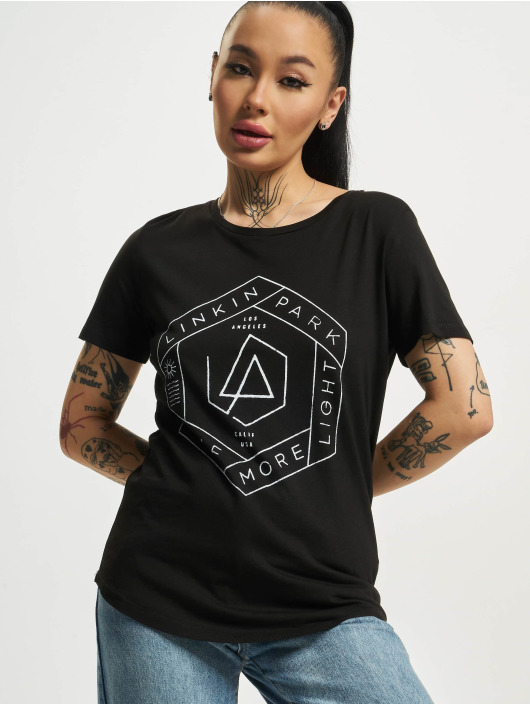 Mister Tee T-Shirt Ladies Linkin Park Oml Fit schwarz