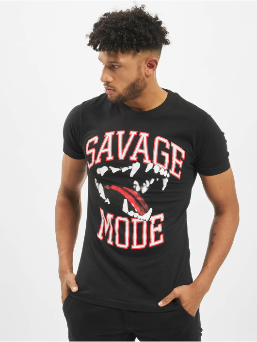 Mister Tee T-Shirt Savage Mode schwarz