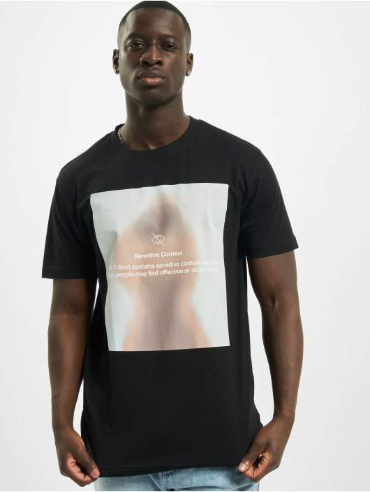 Mister Tee T-Shirt Sensitive Content schwarz