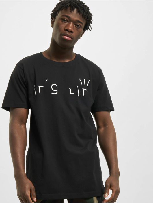 Mister Tee T-Shirt It´s Lit schwarz