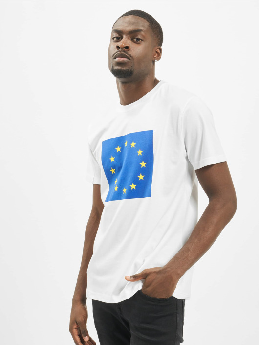Mister Tee T-Shirt Europe weiß