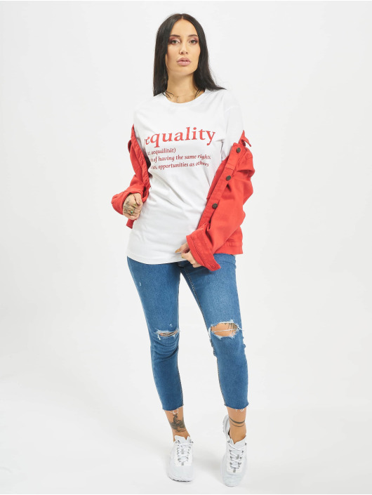 Mister Tee T-Shirt Equality Definition weiß