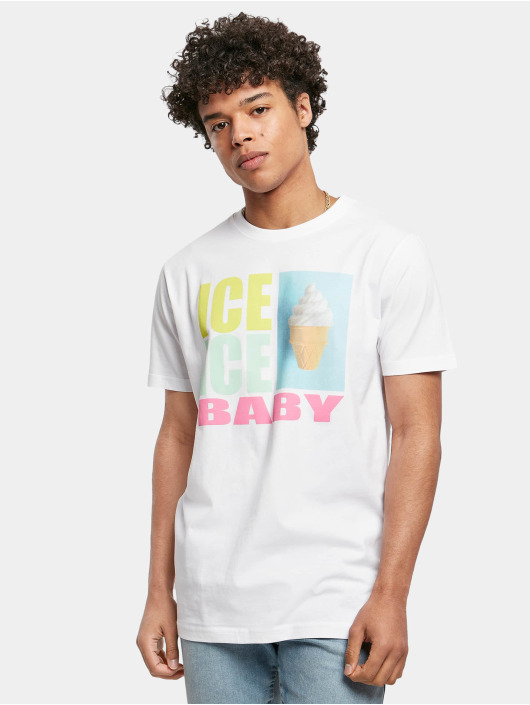 Mister Tee T-Shirt Ice Ice Baby weiß