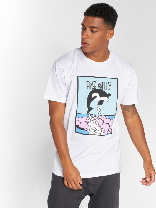 Mister Tee T-Shirt Free Willy white