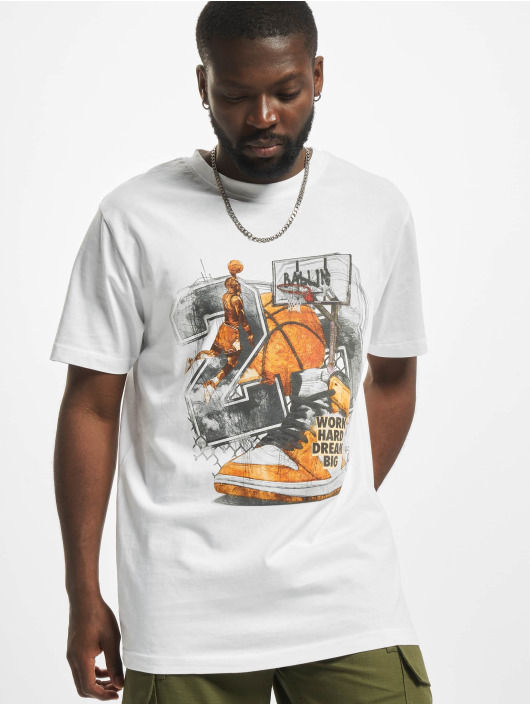 Mister Tee T-Shirt Vintage Ballin white