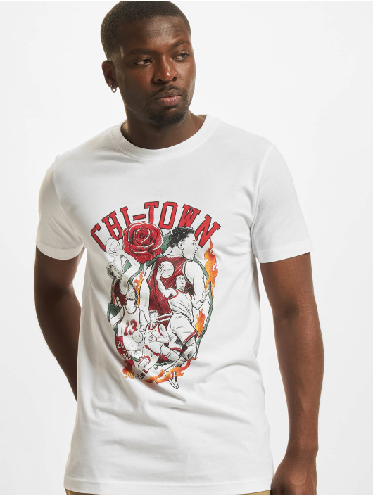 Mister Tee T-Shirt Chi-Town Player white