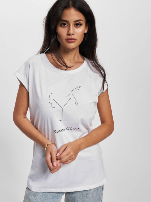 Mister Tee t-shirt Ladies Cocktail O'clock wit