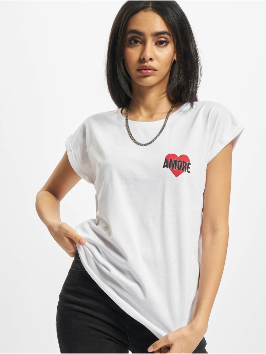 Mister Tee t-shirt Ladies Amore wit