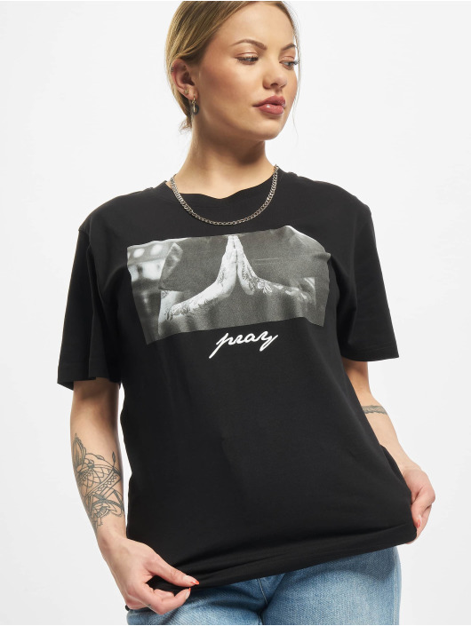 Mister Tee t-shirt Ladies Pray zwart