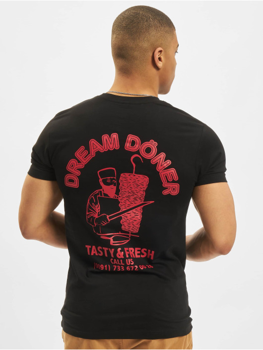 Mister Tee t-shirt Dream Kebab zwart
