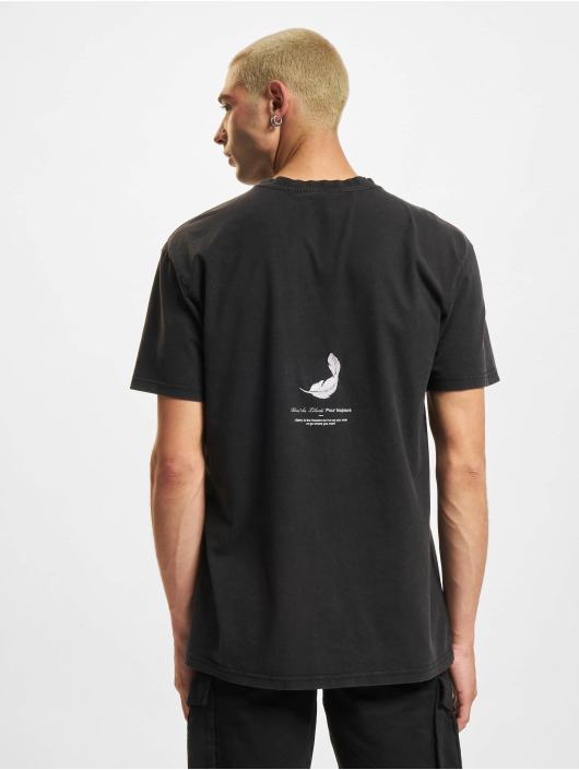 Mister Tee t-shirt Vive La Liberte Oversize zwart