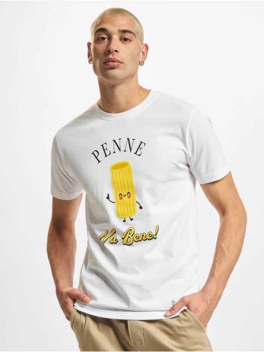 Mister Tee T-shirts Penne Va Benne hvid