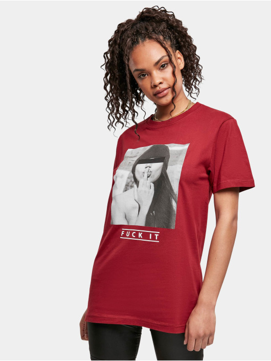 Mister Tee T-shirts Ladies FKIT rød