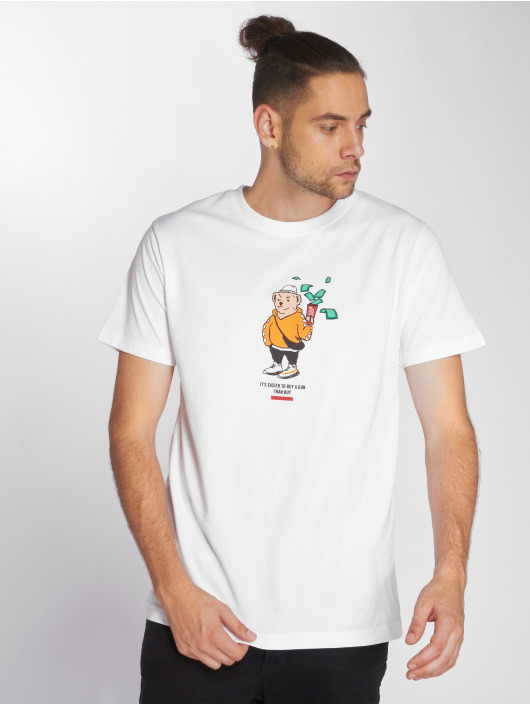 Mister Tee T-Shirty Bear Money bialy