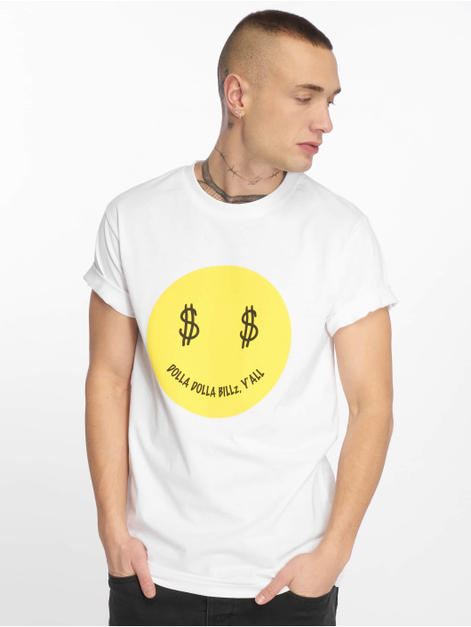 Mister Tee T-Shirty Dolla Smile bialy