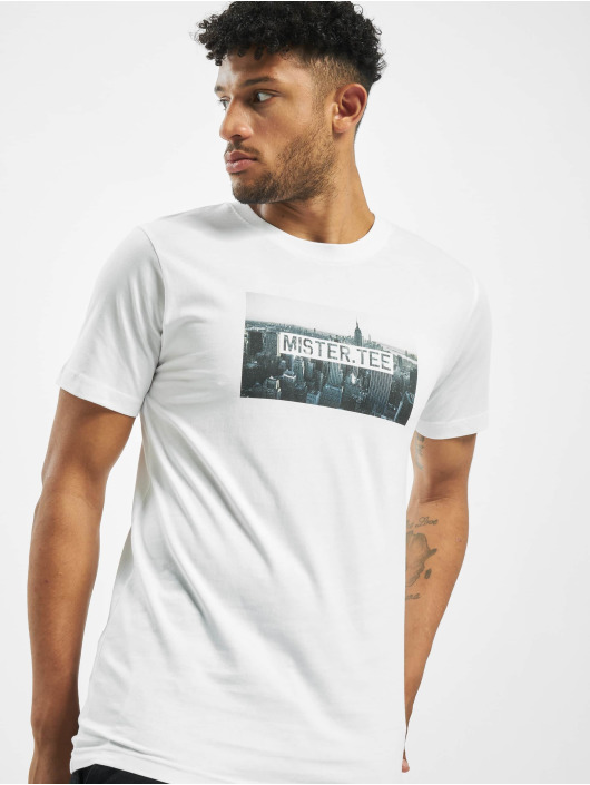Mister Tee T-Shirty Skyline bialy