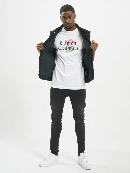 Mister Tee T-Shirty L´amour Toujours bialy