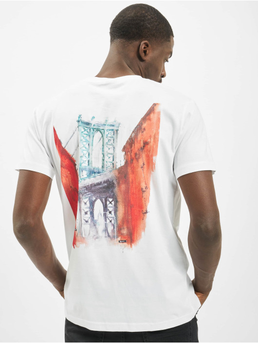 Mister Tee T-Shirty Downtown bialy