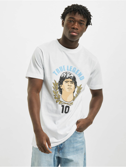 Mister Tee T-Shirty True Legends Number 10 bialy