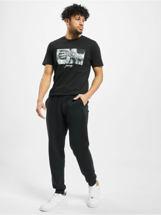 Mister Tee T-Shirty Pray 2.0 czarny