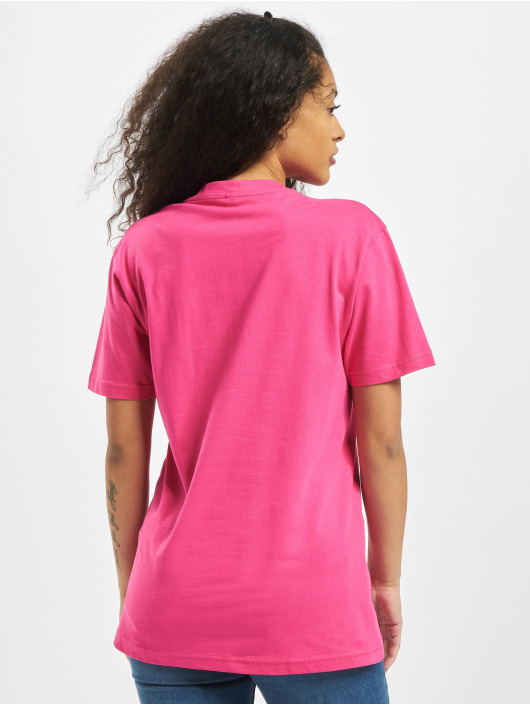 Mister Tee T-Shirty Ladies Geometric Retro pink