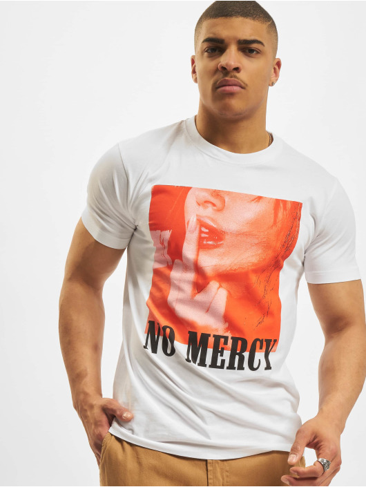 Mister Tee T-skjorter No Mercy hvit