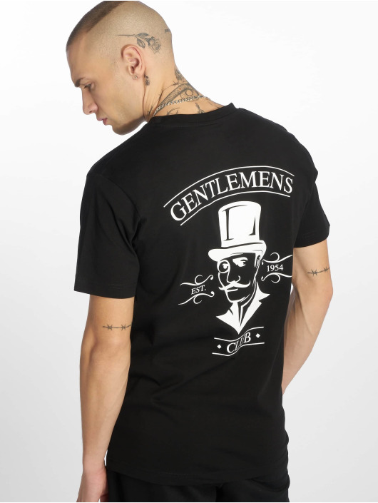 Mister Tee T-skjorter Gentlements Club svart