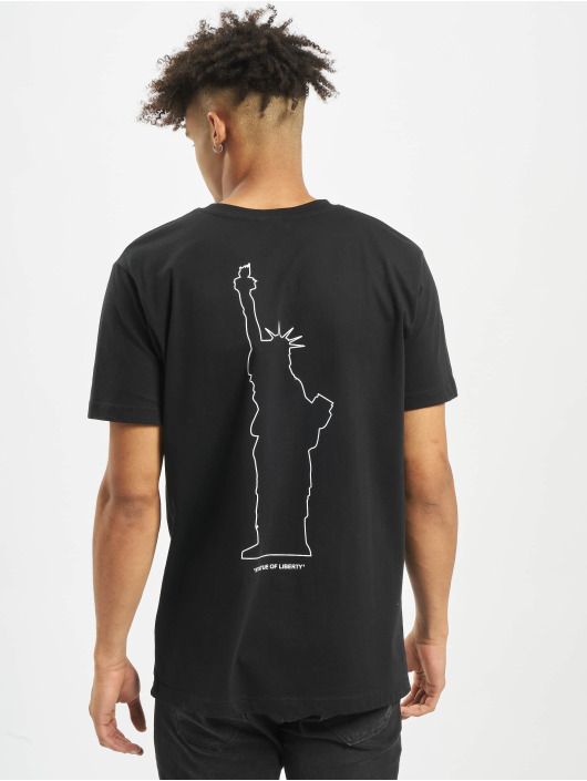 Mister Tee T-skjorter Statue Of Liberty svart