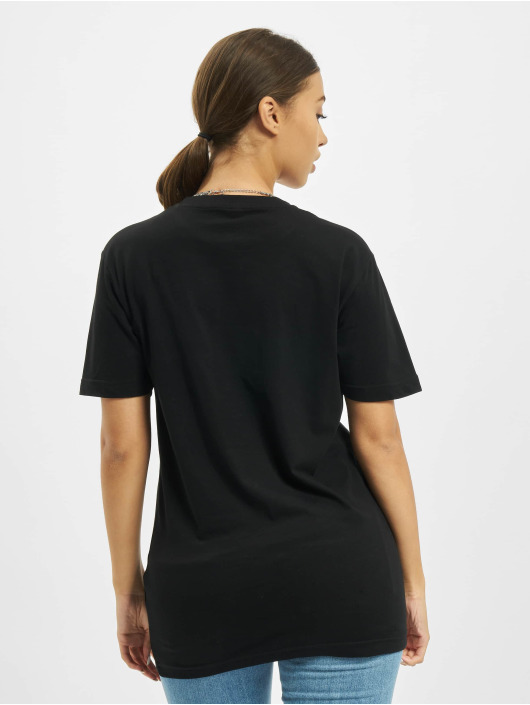 Mister Tee T-skjorter One Line Rose svart