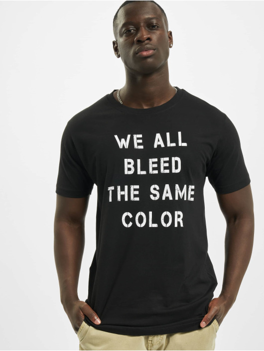 Mister Tee T-skjorter Blood Color svart