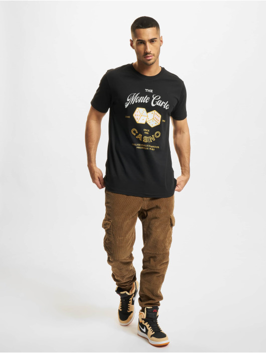 Mister Tee T-skjorter Monte Carlo svart